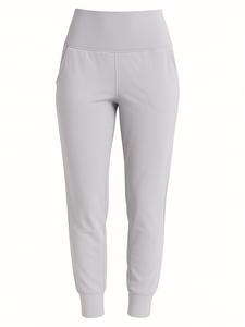 Зауженные брюки Justever, светло-серый