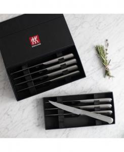 Набор ножей для стейка Портерхаус из нержавеющей стали JA Henckels, 8 предметов ZWILLING, Black