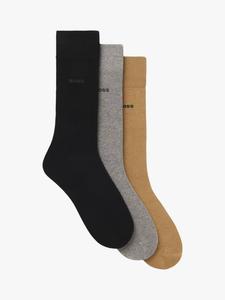 Носки BOSS из смесового хлопка HUGO BOSS, Pack of 3