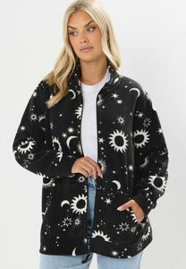 Флисовая куртка Yours Clothing ZIP THROUGH, Black/Anthracite