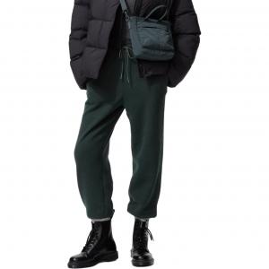 Женские повседневные брюки UNIQLO, темно-зеленый