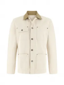 Рубашка-куртка на пуговицах с воротником Boggi Milano, бежевый
