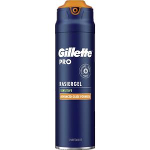 Профессиональный гель для бритья Sensitive Gillette, 200 ml