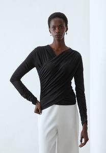 Топ с длинными рукавами Anna Field, черный