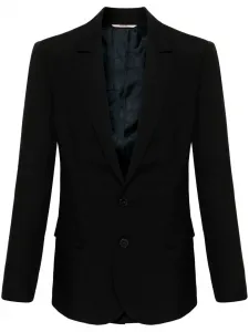 Шерстяной однобортный пиджак VALENTINO GARAVANI, черный