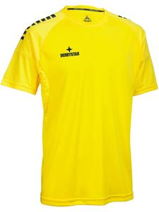 Футболка Мадрид V25 с короткими рукавами желтого цвета Derbystar