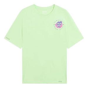 Футболка badfive череп графика свободный крой футболка Li-Ning, зеленый