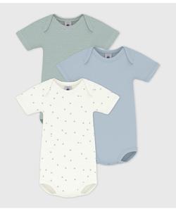 Боди с короткими рукавами (комплект из 3 предметов)