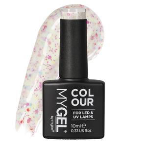 Лак для ногтей mygel gel-nagellack Mylee, sprinkles, объем 10 мл