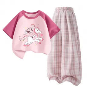 Детская спортивная футболка с круглым вырезом Disney, di feima berry розовый+pure розовый blush