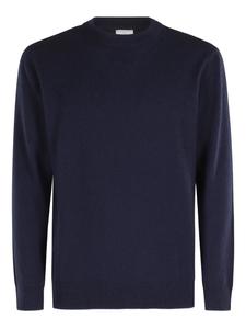 Кашемировый свитер Eleventy с круглым вырезом, синий
