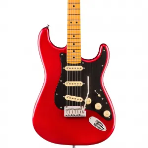 Электрогитара Fender American Ultra II Stratocaster с кленовой грифовой накладкой, Sinister Red