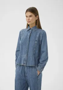 Блузка софинайв на пуговицах Inwear, Washed Medium Blue Denim