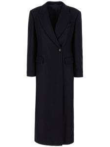 Двубортное пальто Brunello Cucinelli, синий