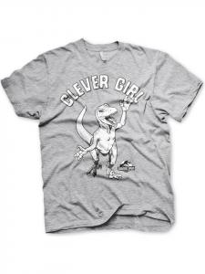 Футболка серого цвета Jurassic Park