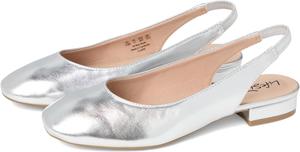 Балетки LifeStride Claire Slingback Ballet Flats, серебряный