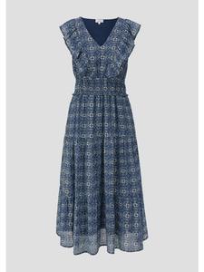 Платье 58A6_глубокого синего цвета s.Oliver