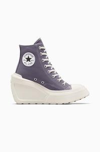 Кроссовки Chuck 70 De Luxe на танкетке Converse, фиолетовый