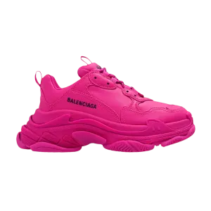Кроссовки Balenciaga Wmns Triple S Sneaker 'Dark Pink', розовый