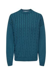 Пуловер Ламард вязаный свитер r-neck Only & Sons, синий
