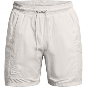 Under Armour Короткие спортивные шорты Curry Woven для мужчин, бело-серые