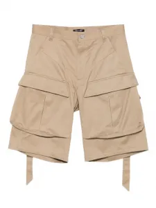 Хлопковые шорты-карго Mugler, нейтральный