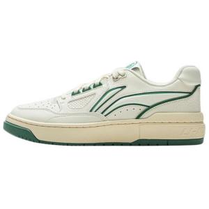 LINING Новое поступление. Нескользящие, амортизирующие, износостойкие, низкие кроссовки для скейтбординга унисекс, бежево-зеленые