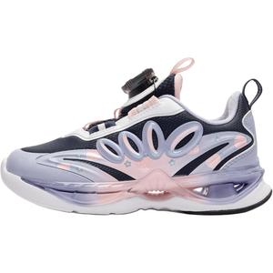 QIAODAN Детские кроссовки с низким верхом и противоскользящей амортизацией, синие, для детей 3–7 лет