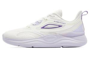 Кроссовки женские с низким верхом белый/фиолетовый Qiaodan