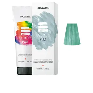 Краска для волос Elumen play semi permanent hair color oxidant-free Goldwell, цвет mint, 120 мл.