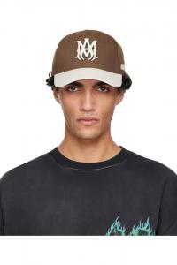Amiri Коричнево-Бежевый контур, двухцветная кепка