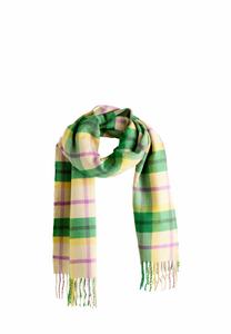 Шарф Next MIDWEIGHT BRUSHED, Yellow Check/Yellow