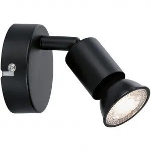 Потолочный светильник Carolina GU10 1 шт. GU10 Paulmann, черный