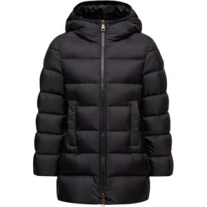 Moncler Пуховик Barend с капюшоном черный для детей 3-7 лет