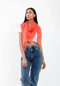 Шарф logomit ausbrennermuster Codello, Orange