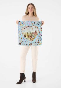 Шарф Codello TUCH, Blau/Blue