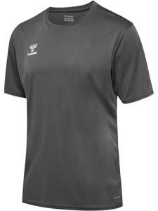 Футболка Hmlessential Jersey S/S серого цвета Hummel