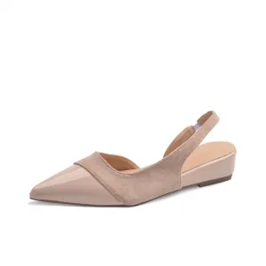 Повседневные однобортные туфли женские Dawei's house, Ecru