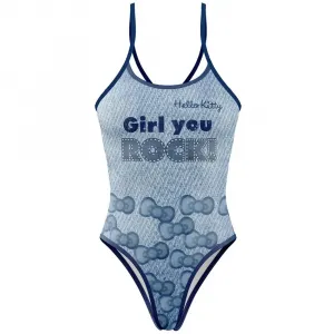Купальник Otso Hello Kitty Denim, синий