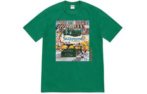 Футболка унисекс Supreme, зеленый