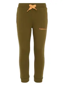 Спортивные брюки с логотипом Timberland Kids, зеленый