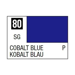 Полуглянцевый синий кобальт, Mr. Color Paints