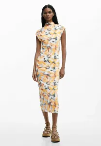 Платье-Футляр с цветочным принтом Desigual, Orange