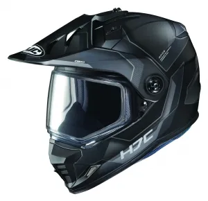 Сноубордический шлем HJC DS-X1 Synergy с двойной линзой HJC Helmets, черный