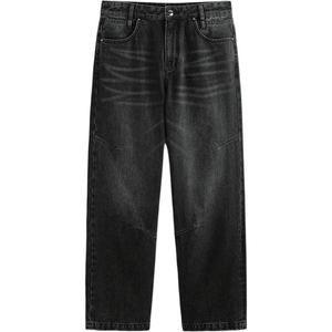 PEACEBIRD MEN Джинсы мужские Denim Black 1 Moderate Straight Fit