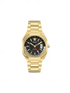 Наручные часы Steel GMT Automatic 48 мм Versace, черный