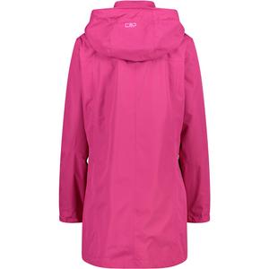 Женская куртка с капюшоном и пуговицами от дождя CMP, розовый