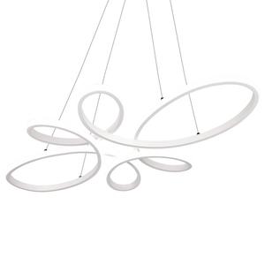 Подвесной светильник Trio Fly, железо - белый