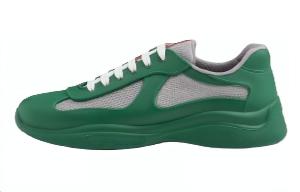 PRADA Низкие повседневные кроссовки Unisex Green
