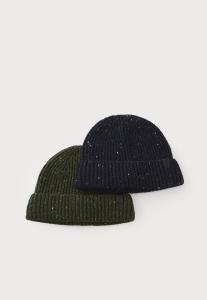 Шапка Pier One UNISEX 2 PACK, Dark Blue/Dark Green/Dark Blue